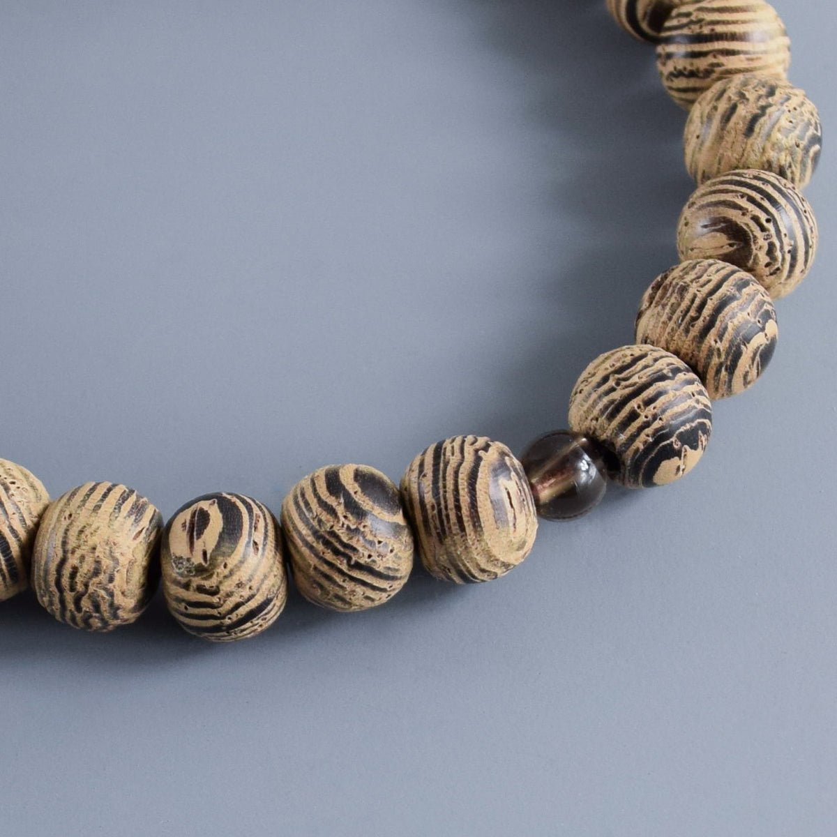 Siamese Cassia Wood & Smoky Quartz Bracelet – 京都あさひ屋－Kyoto