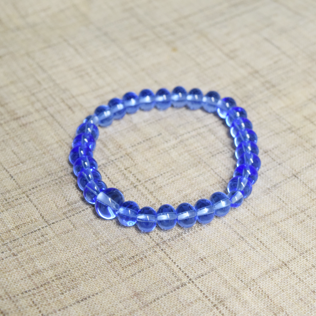 Blue Quartz Oval beads Bracelet – 京都あさひ屋－Kyoto Asahiya