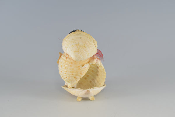 Japanese Traditional Shell Doll Figurine Ornament Charms Home Decor
