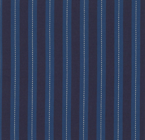50cm / 105cm Cotton Furoshiki - Stripe Sashiko
