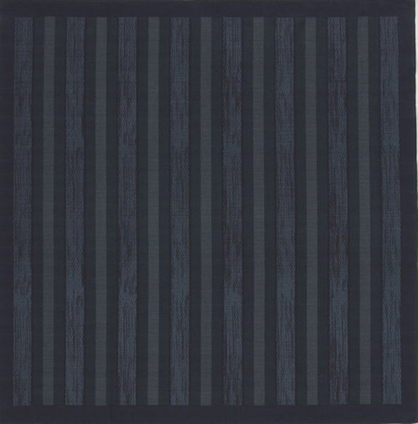 105cm Cotton Furoshiki - blue stripe