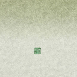 68cm Silk Furoshiki - Plant Dyed Uemura Shoko Green