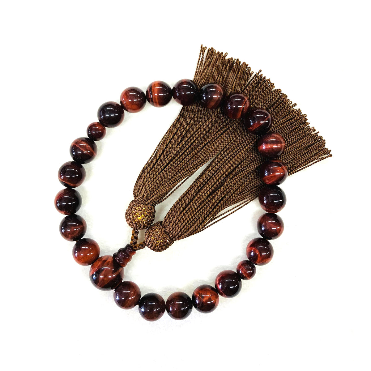 Red Tiger Eye Prayer Beads