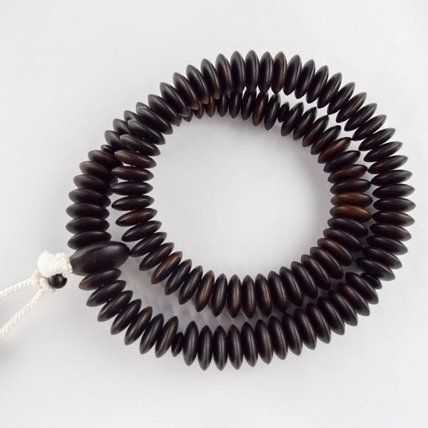 Tendai Ohira Band black ebony Juzu Prayer beads