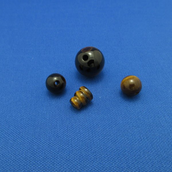 Brown Tiger Eye Beads 4pcs Set