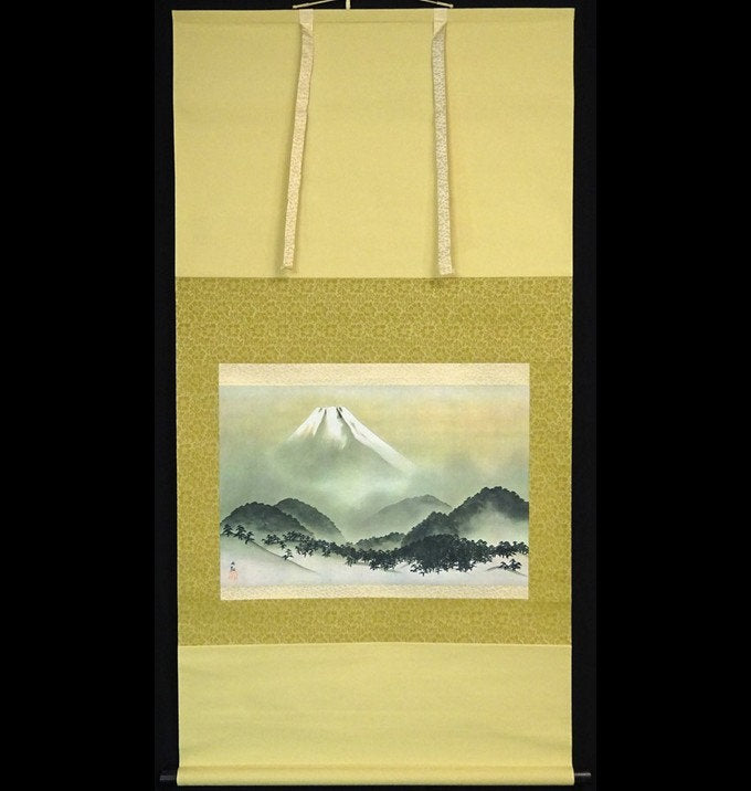 Hanging Scroll - Yokoyama Taikan Mt. Fuji