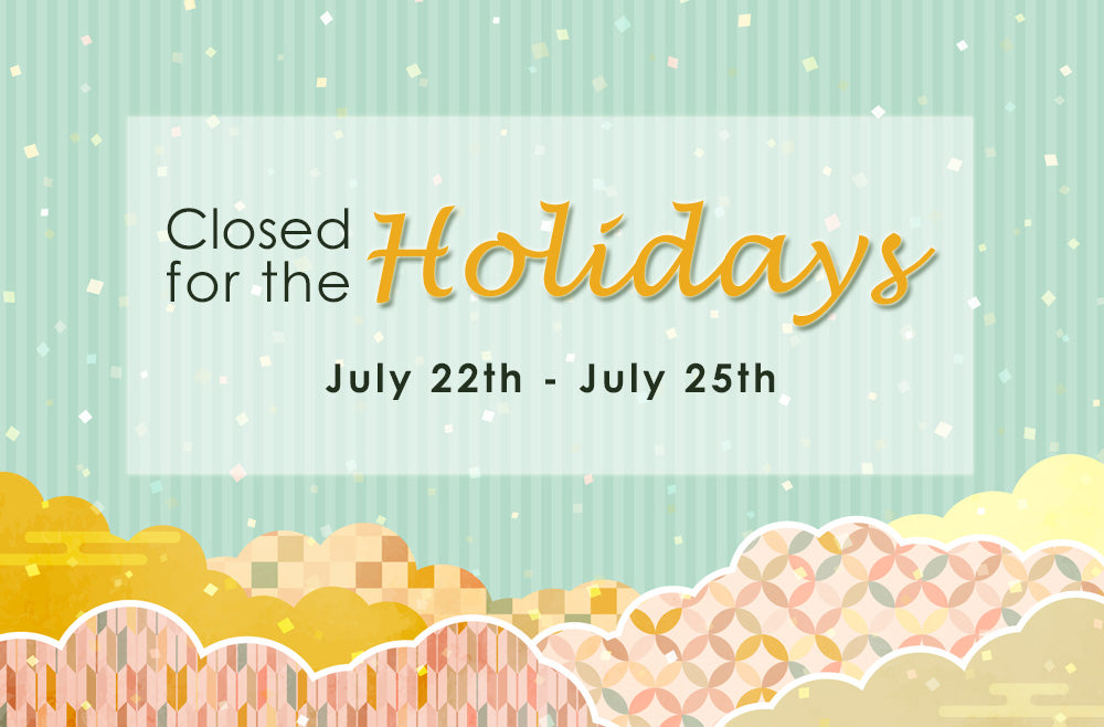 Holidays Closing Notice