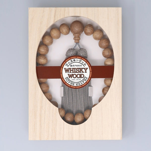 ウィスキーウッド 略式数珠 片手念珠　