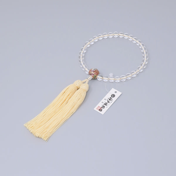 Kyoto Cu Nyo Ceramic & Crystal Juzu Prayer beads 3 Types