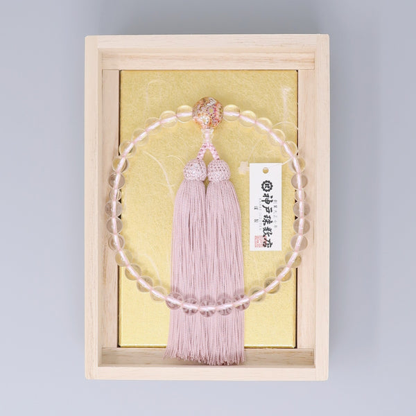 Kyoto Cu Nyo Ceramic & Crystal Juzu Prayer beads 3 Types