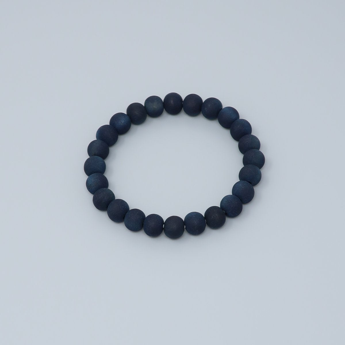 Aizen indigo wild cherry tree wood Bracelet – 京都あさひ屋－Kyoto