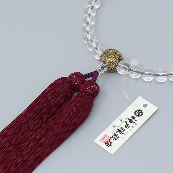 Kyoto Cu Nyo Ceramic & Crystal Juzu Prayer beads 3 Types