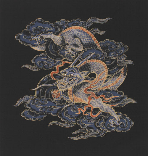 118cm Cotton Furoshiki - Auspicious 4 Patterns