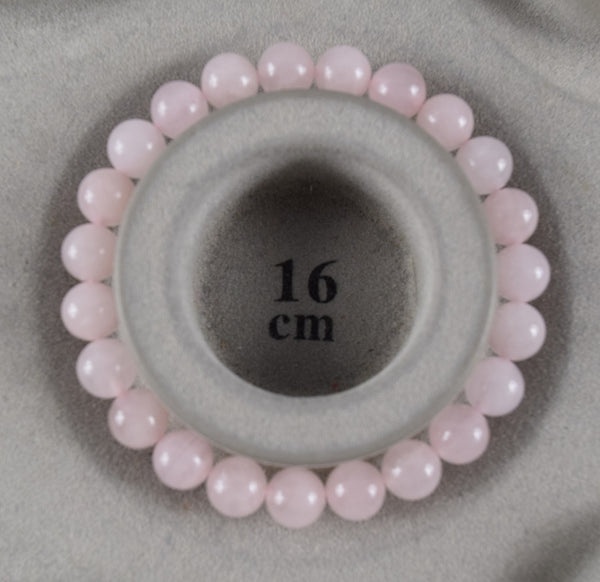 8mm / 10mm天然粉水晶手链