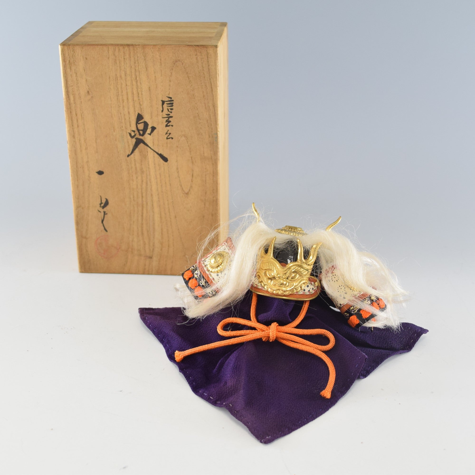 Japanese traditional kabuto ornaments dolls ornaments Takedashingen【only 1 available】