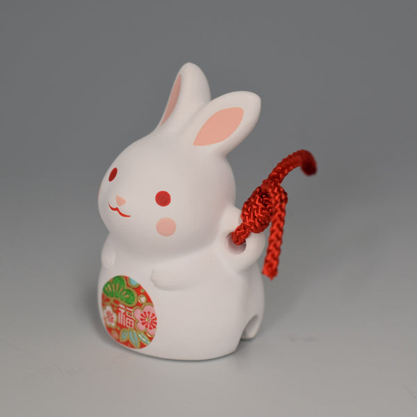 Japanese Traditional Easter Bunny Rabbit Ceramic Ornament
