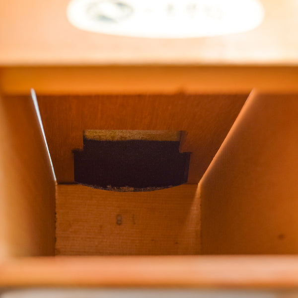 Japanese  Kiso Hinoki (Cypress) Wood Traditional Katsuobushi Kezuri Dried Bonito Shaver Wooden Cutting Box