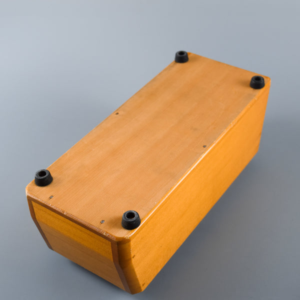 Japanese  Kiso Hinoki (Cypress) Wood Traditional Katsuobushi Kezuri Dried Bonito Shaver Wooden Cutting Box