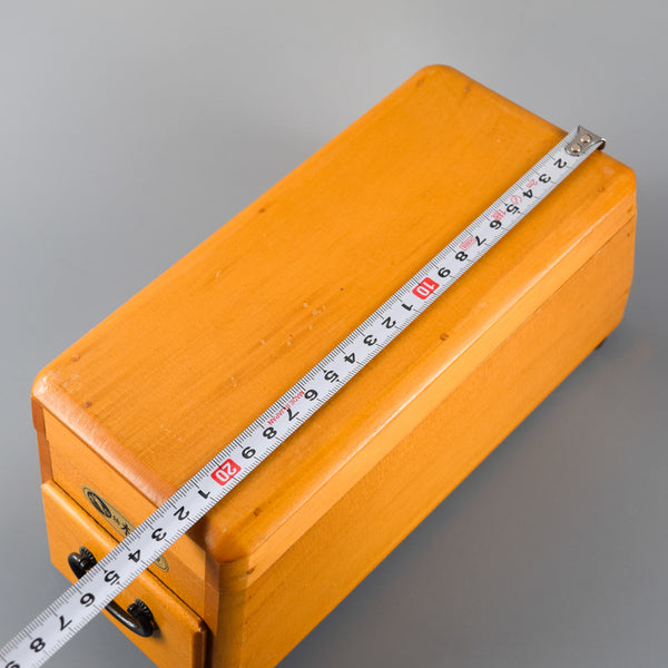 Japanese  Kiso Hinoki (Cypress) Wood Traditional Katsuobushi Kezuri Dried Bonito Shaver Wooden Cutting Box