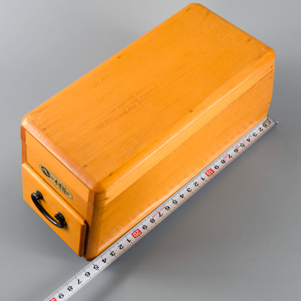 Japanese  Kiso Hinoki (Cypress) Wood Traditional Katsuobushi Kezuri Dried Bonito Shaver Wooden Cutting Box