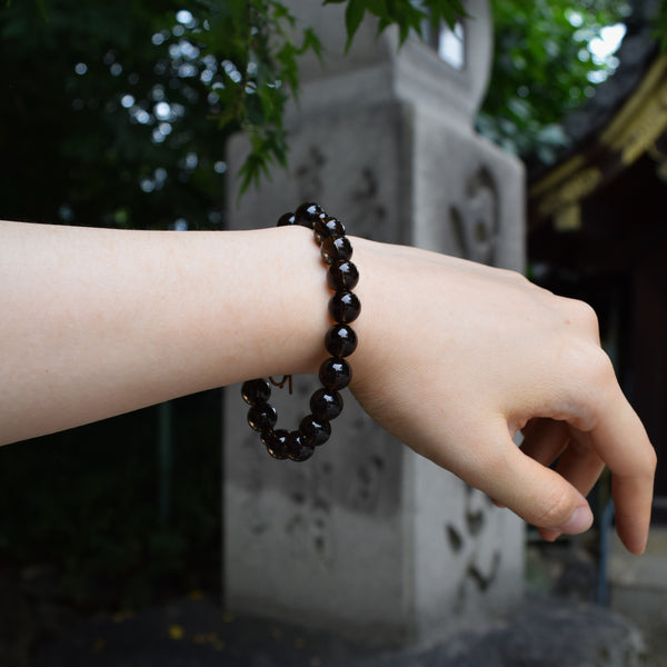 10mm Smoky Quartz Bracelet