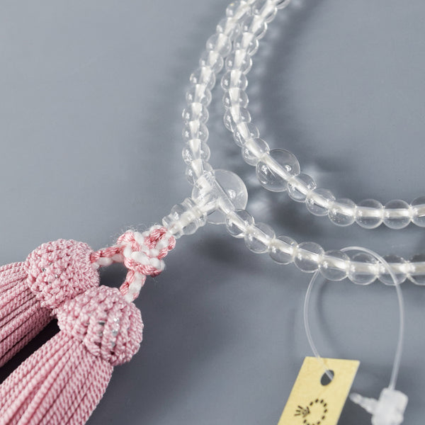 Soto 108 beads Crystal Quartz Juzu Prayer beads