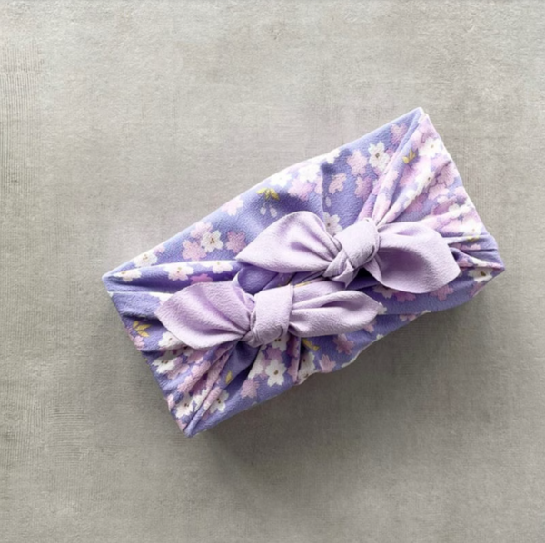 【日本限定】70厘米聚酯纤维风吕敷 - 宇野千代「胧樱」双色款