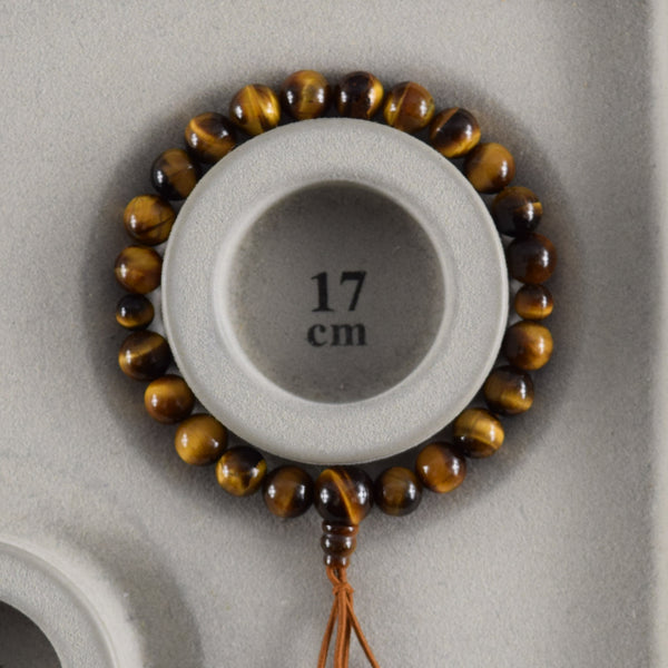 8mm Tiger Eye Bracelet 3 Colors