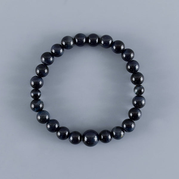 8mm Blue/Red/Brown/White Tiger Eye Bracelet 4 Colors