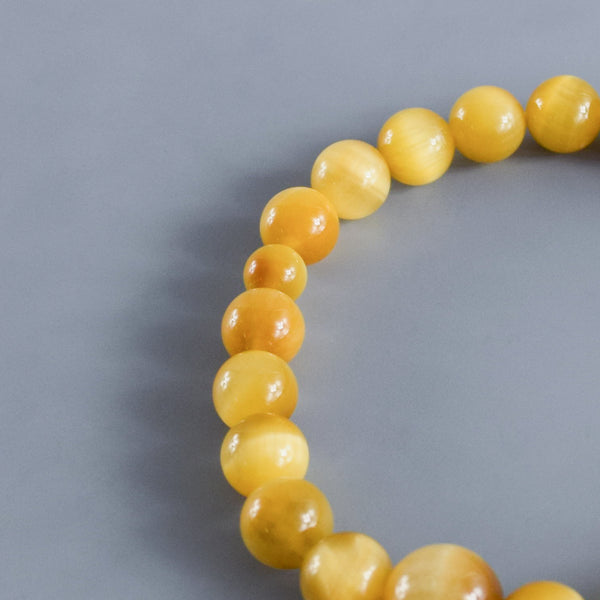 8mm Blue/Red/Brown/White Tiger Eye Bracelet 4 Colors