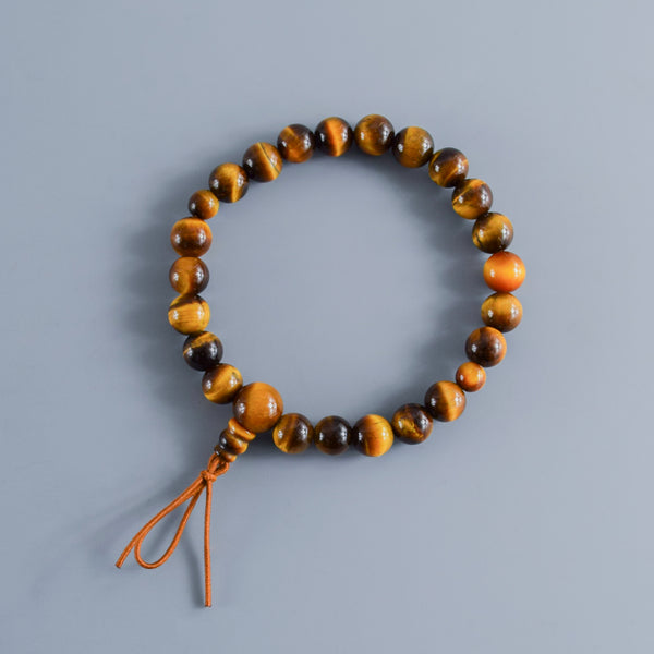 8毫米 蓝虎眼石 红虎眼石 茶虎眼石 白虎眼石 有佛头款 手链 京都 天然石 手串