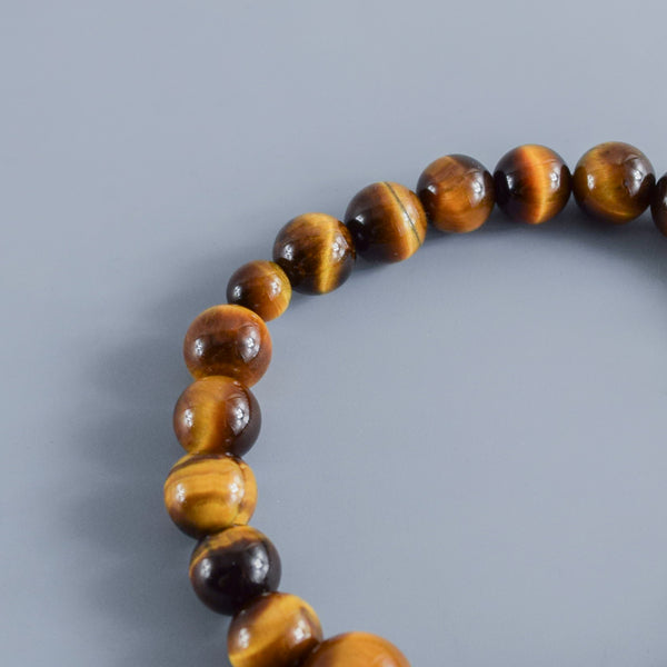 8毫米 蓝虎眼石 红虎眼石 茶虎眼石 白虎眼石 有佛头款 手链 京都 天然石 手串