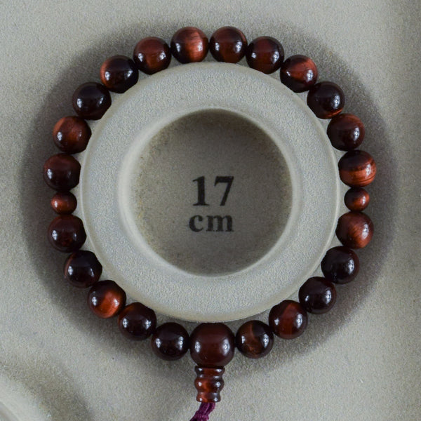 8毫米 蓝虎眼石 红虎眼石 茶虎眼石 白虎眼石 有佛头款 手链 京都 天然石 手串