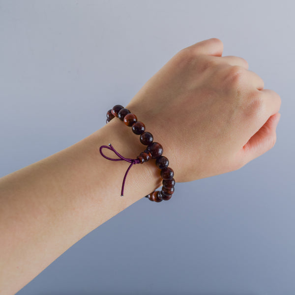 8毫米 蓝虎眼石 红虎眼石 茶虎眼石 白虎眼石 有佛头款 手链 京都 天然石 手串