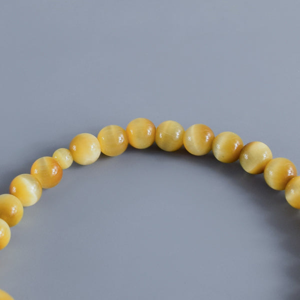 6mm 青/赤/茶/白 虎眼石 四色 腕輪 ボサ付き 京都 天然石 数珠