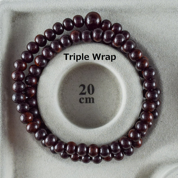 8mm Shitan Japanese Rosewood 108 beads Bracelet