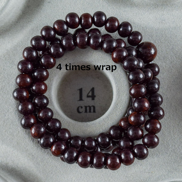 8mm Shitan Japanese Rosewood 108 beads Bracelet