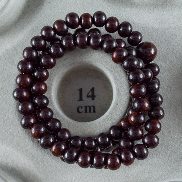 8mm 紫檀 108玉 腕輪 ブレスレット 数珠 