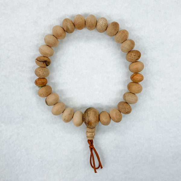 [Japan Exclusive] 10mm Agarwood Oval Beads Bracelet (one of a kind)