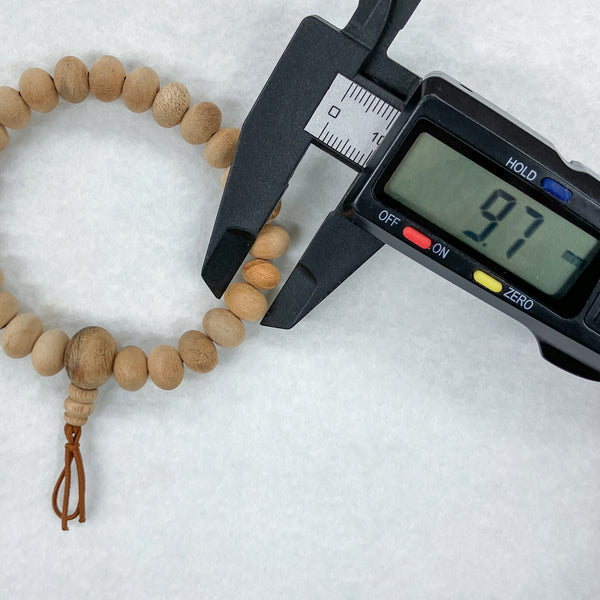 [Japan Exclusive] 10mm Agarwood Oval Beads Bracelet (one of a kind)
