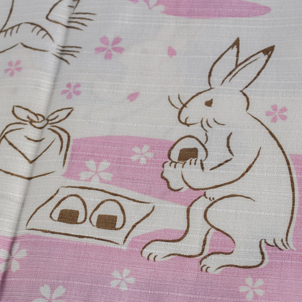 50cm / 75cm Cotton Furoshiki - Chōjū-giga Four seasons