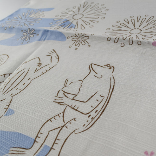 50cm / 75cm Cotton Furoshiki - Chōjū-giga Four seasons