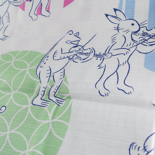 50cm / 75cm Cotton Furoshiki - Chōjū-giga Orchestra