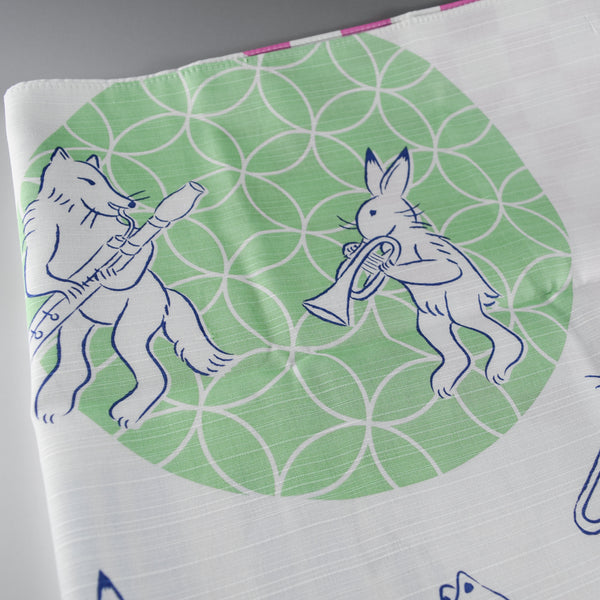 50cm / 75cm Cotton Furoshiki - Chōjū-giga Orchestra