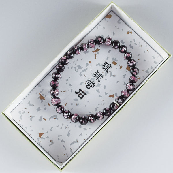 7mm 琉球蛍石 ブレスレット 2色