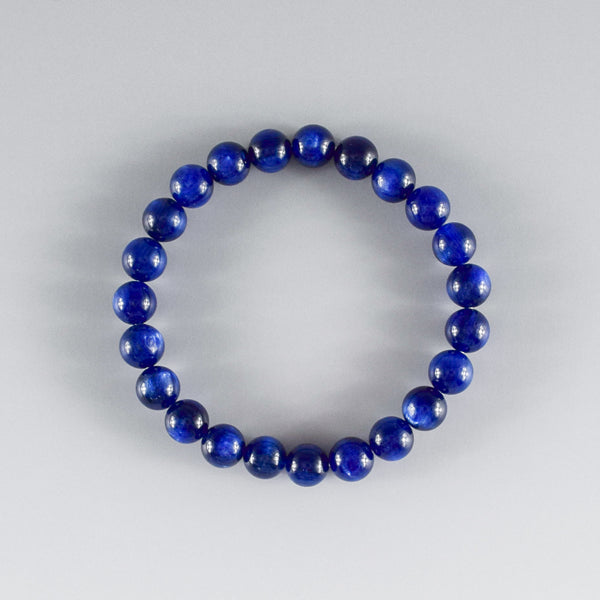 8mm Kyanite Bracelet Japanese Gemstone