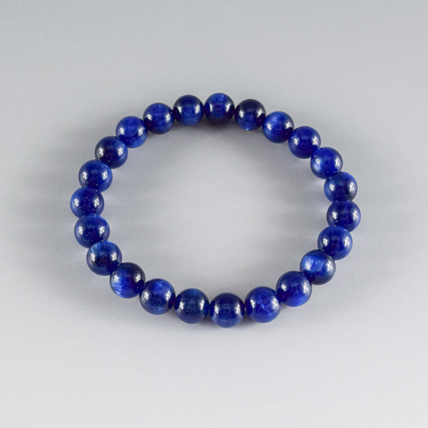 8mm Kyanite Bracelet Japanese Gemstone