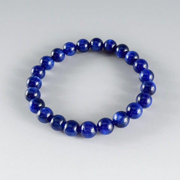 8mm Kyanite Bracelet Japanese Gemstone