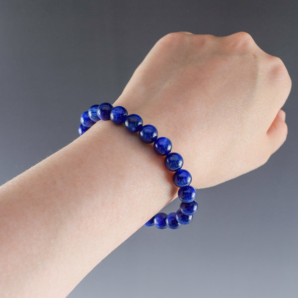 8mm Kyanite Bracelet Japanese Gemstone