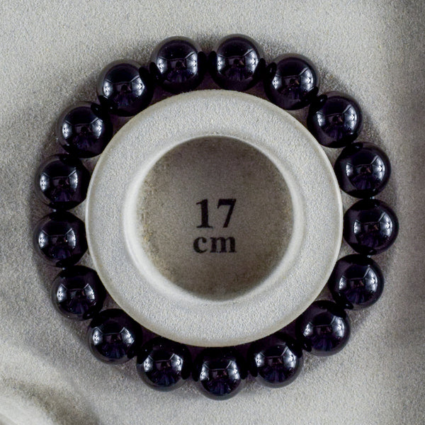 12mm　オニキス　ブレスレット　腕輪